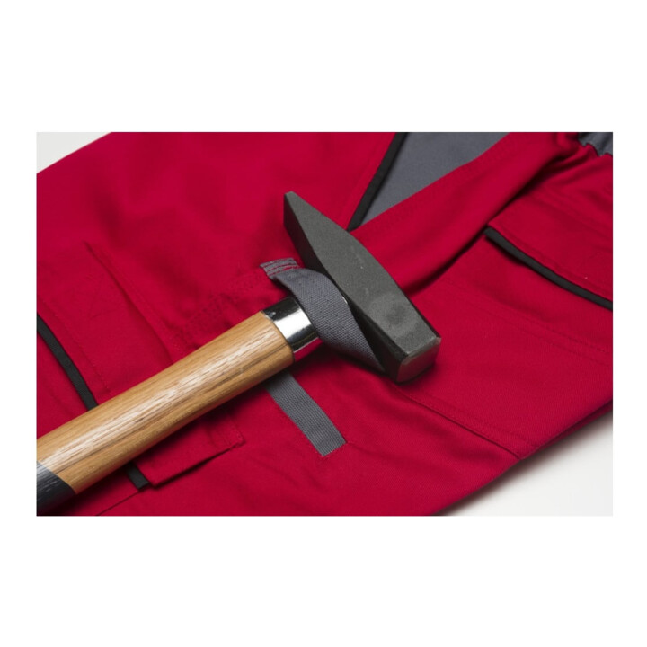 Planam Latzhose Highline schwarz/schiefer/zink