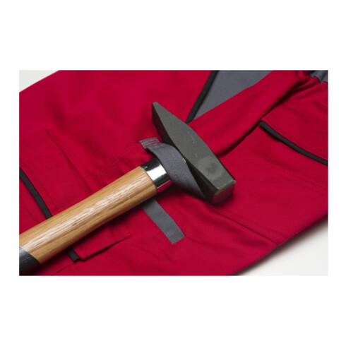 Planam Latzhose Highline schwarz/schiefer/zink