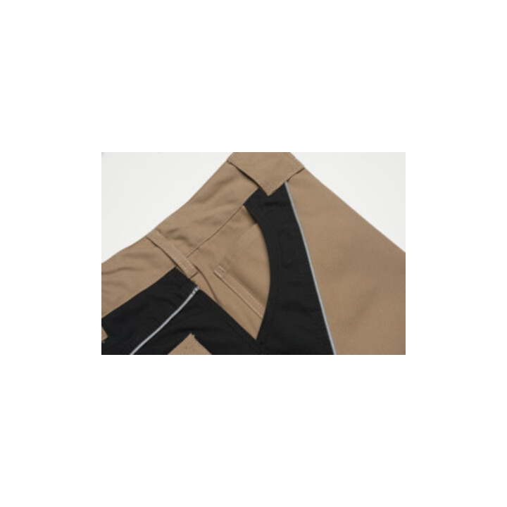 Planam Shorts Plaline schwarz/zink XXXL