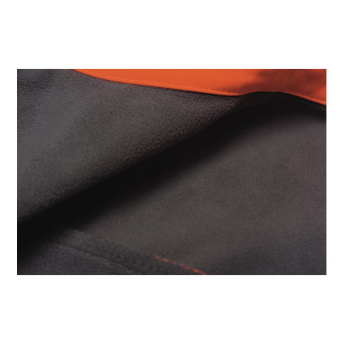 Planam softshell jas met hoge zichtbaarheid Plaline oranje/kleurig