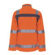 Planam softshell jas met hoge zichtbaarheid Plaline oranje/kleurig-2