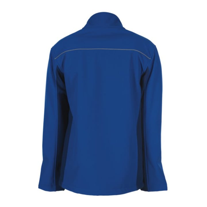 Planam Softshelljacke Highline kornblau/marine M