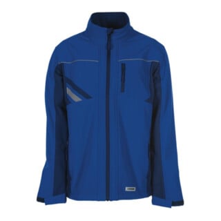 Planam Softshelljacke Highline kornblau/marine