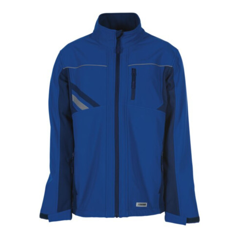 Planam Softshelljacke Highline kornblau/marine
