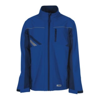 Planam Softshelljacke Highline kornblau/marine XXXL