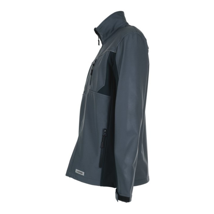 Planam Softshelljacke Highline schiefer/schwarz XL