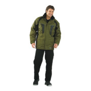 Planam Winterparka Space grün/schwarz/grau-1