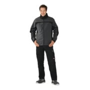 Planam Summit Softshell Jacke Winter grau/schwarz-1