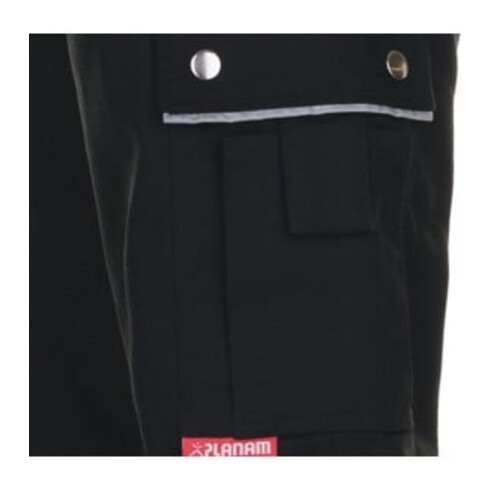 Planam Jacke Thermohose Canvas 320 grau