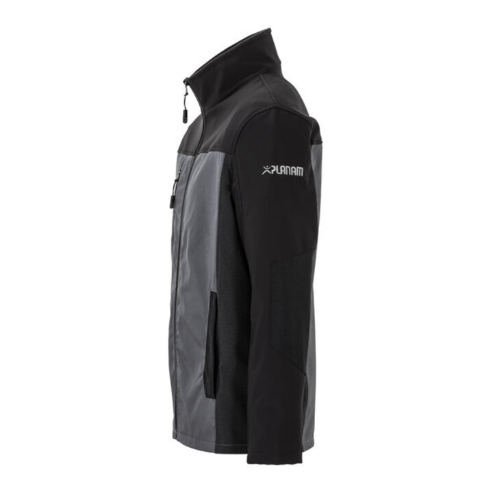 PLANAM Veste hybride NORIT ardoise noir T54