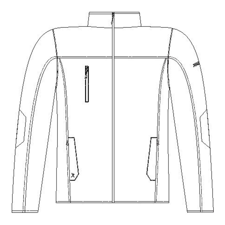 PLANAM Veste hybride NORIT ardoise noir T54