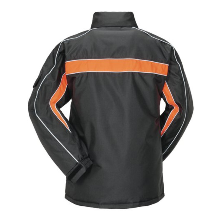 Planam Veste Outdoor Cosmic noir/orange XXL