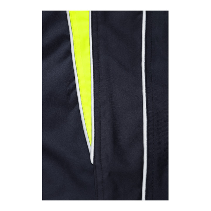 Planam Veste Outdoor Cosmic noir/orange XXL