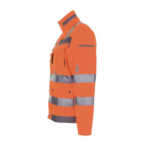 Planam Warnschutz Blouson Plaline orange/zink
