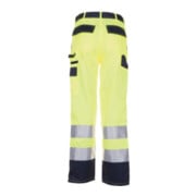 Planam Warnschutz-Bundhose gelb/marine-2