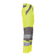 Planam Warnschutz Bundhose Plaline gelb/zink-4