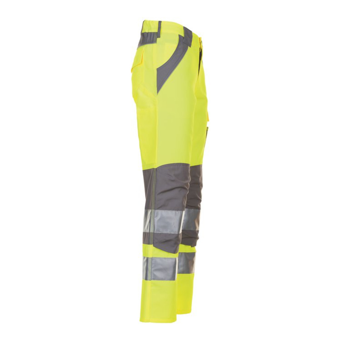 Planam Warnschutz Bundhose Plaline gelb/zink
