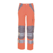 Planam Warnschutz Bundhose Plaline orange/zink