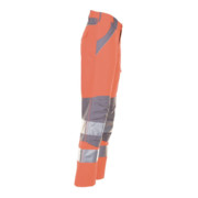 Planam Warnschutz Bundhose Plaline orange/zink-2