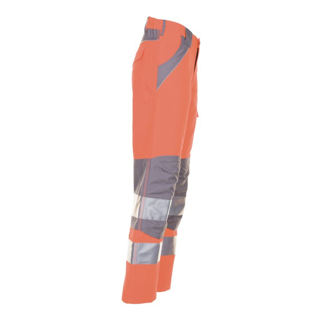 Planam Warnschutz Bundhose Plaline orange/zink