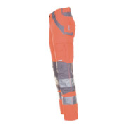 Planam Warnschutz Bundhose Plaline orange/zink-5