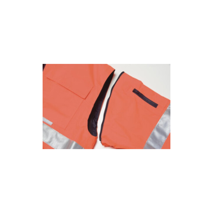 Planam Warnschutz-Comfortjacke EN471/343 orange/marine