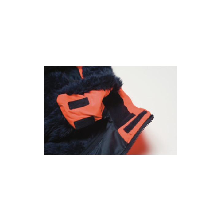 Planam Warnschutz-Comfortjacke EN471/343 orange/marine