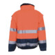 Planam Warnschutz-Comfortjacke orange/marine