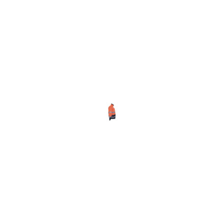 Planam Warnschutz-Comfortjacke orange/marine