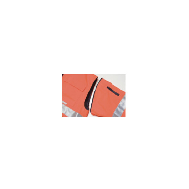 Planam Warnschutz-Comfortjacke orange/marine