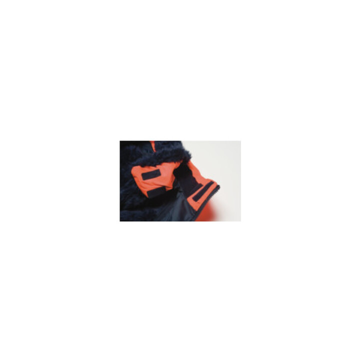 Planam Warnschutz-Comfortjacke orange/marine