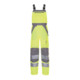 Planam Warnschutz Latzhose Plaline gelb/zink-1