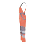 Planam Warnschutz Latzhose Plaline orange/zink-2