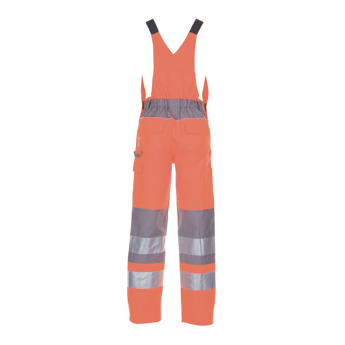 Planam Warnschutz Latzhose Plaline orange/zink