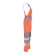 Planam Warnschutz Latzhose Plaline orange/zink-4