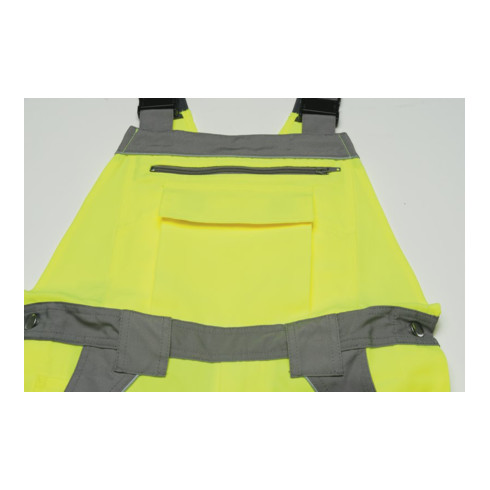 Planam Warnschutz Latzhose Plaline orange/zink