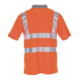 Planam Warnschutz Poloshirt orange/grau-2