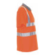 Planam Warnschutz Poloshirt orange/grau-4