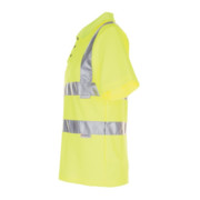 Planam Warnschutz Poloshirt uni gelb-5