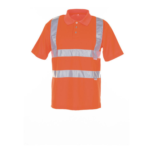 Planam Warnschutz Poloshirt uni orange