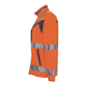 Planam Warnschutz Softshelljacke Plaline orange/schiefer-4
