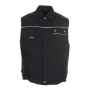 Planam Weste Canvas 320 schwarz/schwarz-1