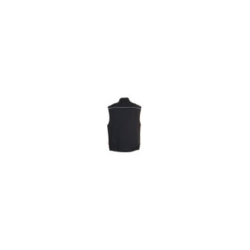Planam Weste Canvas 320 schwarz/schwarz