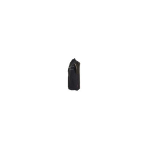Planam Weste Canvas 320 schwarz/schwarz