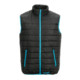 Planam Weste Lizard schwarz/blau
