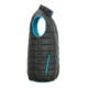 Planam Weste Lizard schwarz/blau