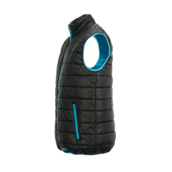 Planam Weste Lizard schwarz/blau
