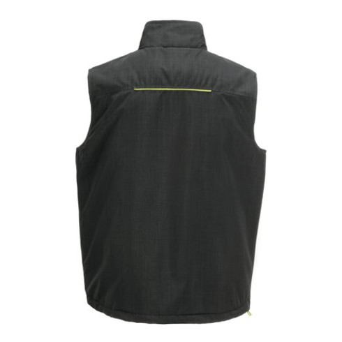 Planam Weste Outdoor Neon grau/grün