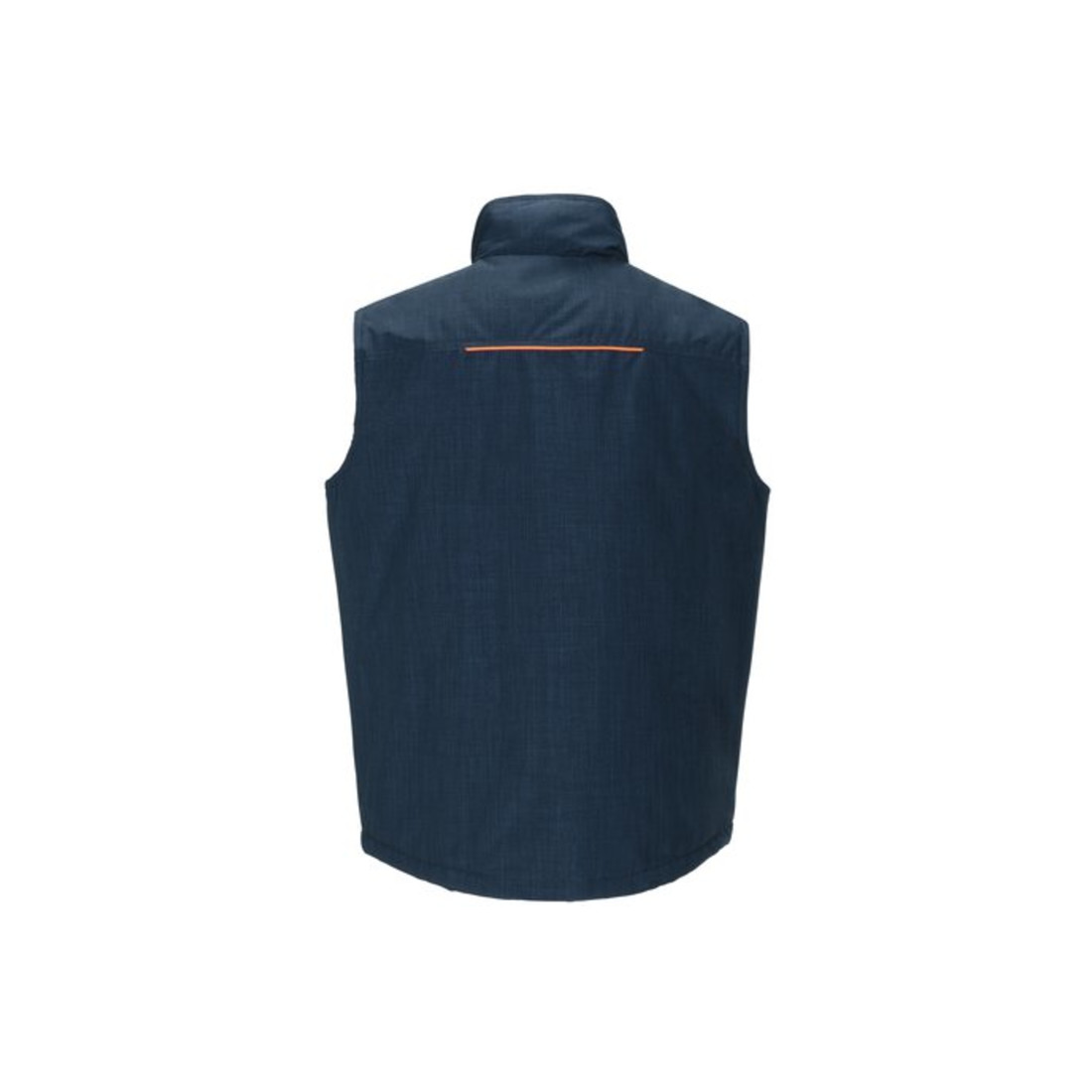 Planam Weste Outdoor Neon marine/orange