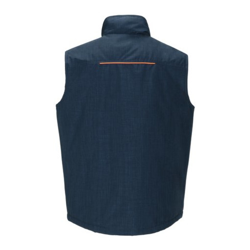 Planam Weste Outdoor Neon marine/orange